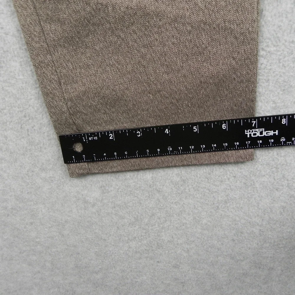 Banana Republic Pants Mens 34x29‎ Slim-Tapered Fit Dress Suit Flat Front Brown